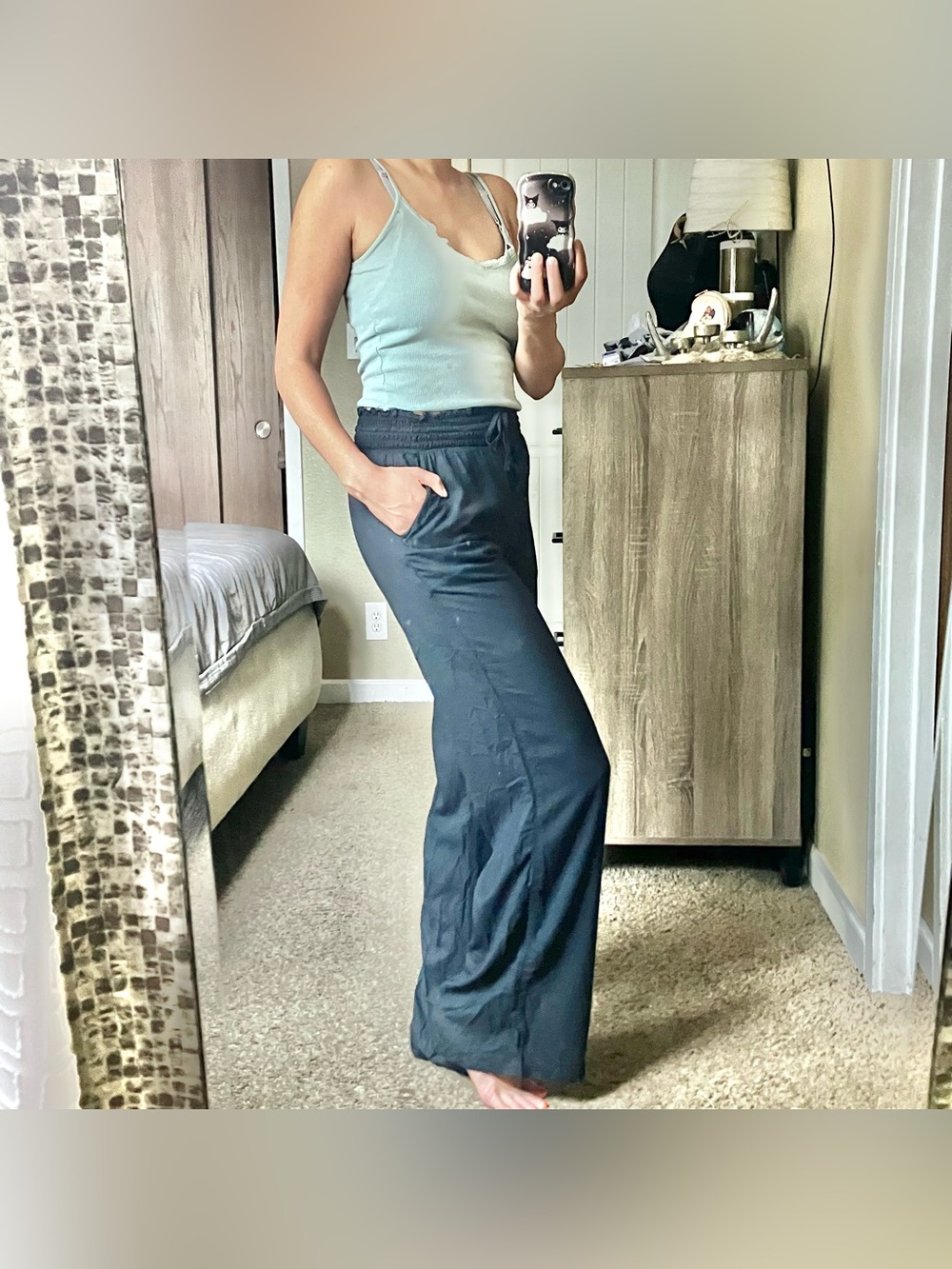 SO wide leg lounge pants
